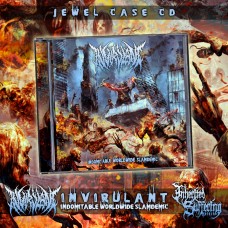Invirulant - Indomitable Worldwide Slamdemic - Jewel Case CD
