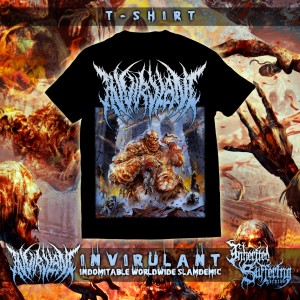 Invirulant - Indomitable Worldwide Slamdemic - T-Shirt
