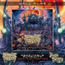 Abominable Putridity - Parasitic Metamorphosis Manifestation - Wall Flag