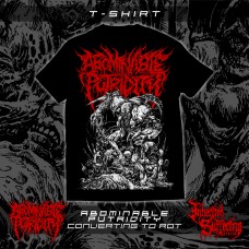 Abominable Putridity - Converting To Rot - Red Logo - T-Shirt