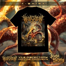 Vile Discectomy - Vaccine Prophecy - T-Shirt