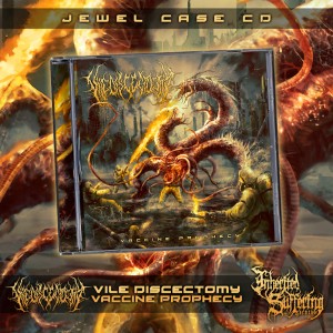 Vile Discectomy - Vaccine Prophecy - Jewel Case CD