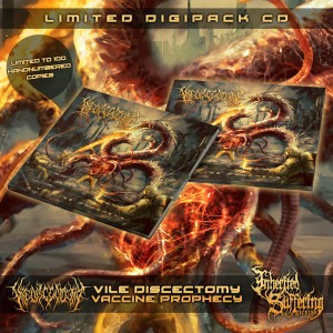 Vile Discectomy - Vaccine Prophecy - Limited Digipack CD